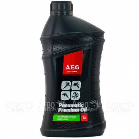 Масло пневматическое минеральное AEG Pneumatic oil 1 л для компрессоров в Рязани