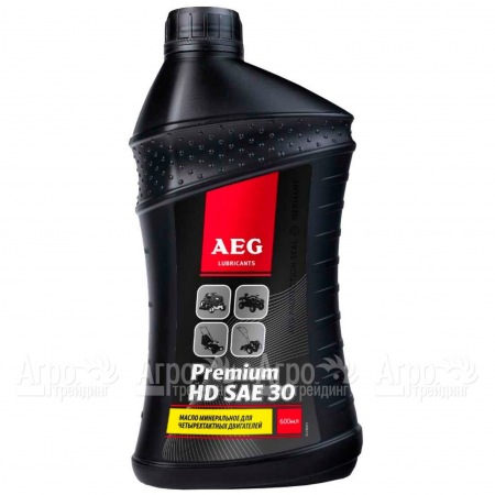 Масло AEG Premium HD SAE 30 API SJ/CF 0.6 л для 4-х тактных двигателей в Рязани