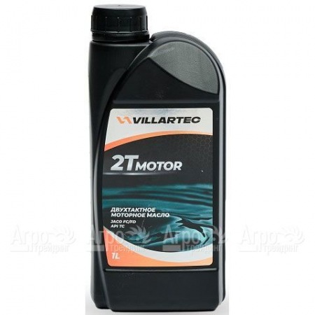 Масло моторное Villartec 2T Motor 1 л для 2-х тактных двигателей в Рязани
