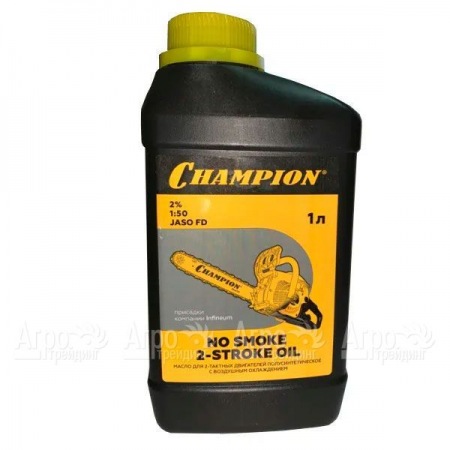 Масло полусинтетическое Champion JASO FD 1 л для 2-тактных двигателей  в Рязани