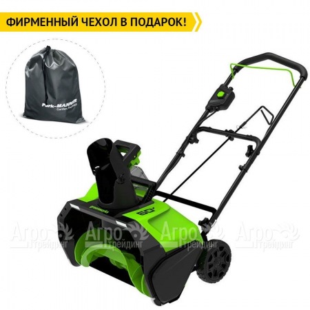 Снегоуборщик аккумуляторный GreenWorks GD60PST в Рязани