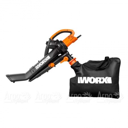 Воздуходувка-пылесос электрический Worx WG505E в Рязани