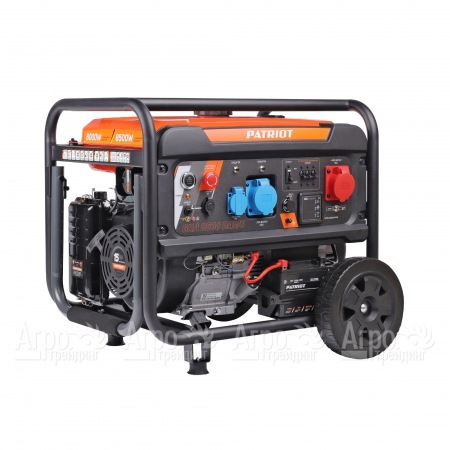 Бензогенератор Patriot GRA 8500 DAWS 8 кВт в Рязани