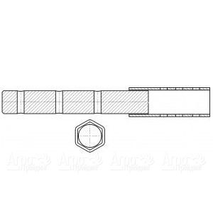 Удлинитель 010618 для мотоблоков Целина в Рязани