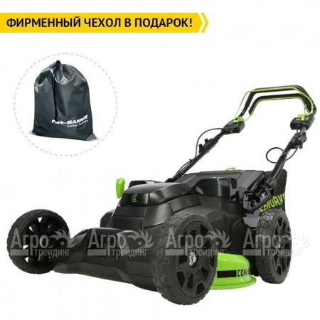 Газонокосилка аккумуляторная GreenWorks TwinForce GC82LM61S (без аккумулятора и зарядного устройства)  в Рязани