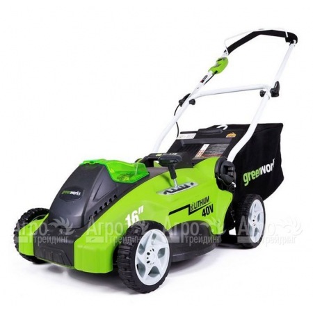 Газонокосилка аккумуляторная GreenWorks G-Max G40LM40 (без аккумулятора и зарядного устройства) в Рязани