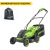 Газонокосилка аккумуляторная GreenWorks GD40LM361 4 Ач в Рязани