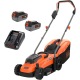 Газонокосилка аккумуляторная Black+Decker BCMW33184L2 в Рязани