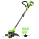 Аккумуляторный триммер GreenWorks G40LT331 2 Ач в Рязани
